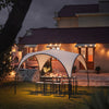 SoBuy KLS16-MI UV30, Pavilon pliant de camping și grădină, Protecție împotriva ploii și a soarelui, Pentru petreceri, festivaluri
