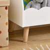 Prévente SoBuy KMB100-W Bibliothèque Enfant, Étagère à Livres, Étagère de Rangement pour Livres et Jouets, Meuble Rangement sur Pieds pour Chambre d’Enfant, 5 Compartiments Ouverts, 82 x 35 x 76 cm
