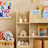 SoBuy KMB101-N Étagère de Rangement pour Enfants, Meuble Rangement pour Livres et Jouets, Bibliothèque Organisateur pour Chambre d'Enfants, Salle de Jeux, Salon, 91x30x100 cm