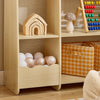 SoBuy KMB101-N Étagère de Rangement pour Enfants, Meuble Rangement pour Livres et Jouets, Bibliothèque Organisateur pour Chambre d'Enfants, Salle de Jeux, Salon, 91x30x100 cm