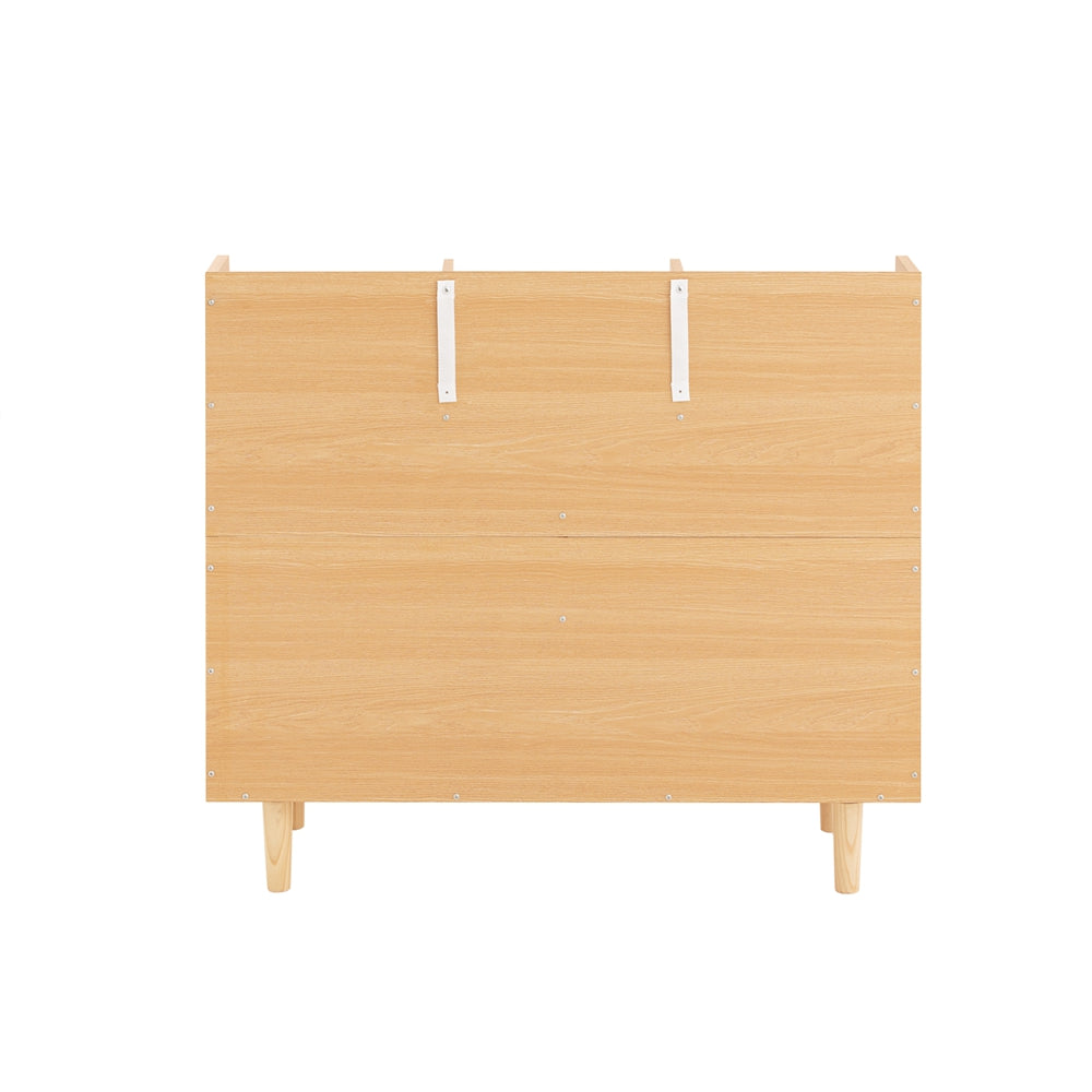 SoBuy KMB111-N Bibliothèque Enfant avec 5 Compartiments Ouverts, pour Chambre d’Enfant, Rangement Optimisé, Design Fonctionnel – L87×P37×H78 cm, Naturel