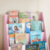 SoBuy KMB32-P Bibliotecă pentru copii, Etajeră pentru cărți pentru copii, Etajeră de depozitare pentru camera copiilor