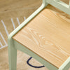 SoBuy KMB60-GR Set 2 piese masă și scaun pentru copii Masă și scaun pentru copii Birou cu 2 rafturi Suport hârtie și compartimente pentru pixuri Verde 80x50x66