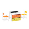 SoBuy Tabel cu 2 scaune pentru copii 87x50x50cm KMB75-W (copie)
