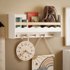 SoBuy Dulap de perete pentru copii cu raft pentru copii 73x30x15cm KMB78-W