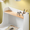 SoBuy KMB84-W Meuble de Rangement pour Chambre d’Enfant, Étagère de Rangement pour Jouets et Livres