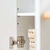 SoBuy KMB84-W Meuble de Rangement pour Chambre d’Enfant, Étagère de Rangement pour Jouets et Livres