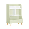 SoBuy Bibliotecă pentru copii cu compartimente de depozitare și o cutie de raft pentru jucării raft pentru copii care organizează jucării Green 60x36x88.8cm KMB90-GR