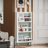 SoBuy KMB93-GR Bibliotecă pentru copii, Raft de cărți cu 3 niveluri, Raft de depozitare pentru camera copiilor