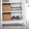Pre-vânzare SoBuy KSB01-W Dulap cu Adâncime Redusă 30 cm – Dressing care Economisește Spațiu, Bară pentru Umerașe Integrată, Alb