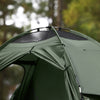 SoBuy Curta de camping pentru bancă pliabilă cu saltea și 1 pungă de grămadă verde, capacitate maximă 160 kg, OGS32-GR