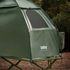 SoBuy OGS32-II-GR Pat de camping Cort de camping în aer liber cu cârlige pentru lampă și buzunare de depozitare pentru încălțăminte Pat de camping 3 în 1, practic