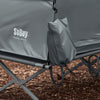 SoBuy OGS32-II-HG Cort de camping în aer liber Cort individual cu cârlig pentru lampă și pungi pentru depozitarea încălțămintei, cort 3-în-1 pentru 1 persoană 193x160x86 cm