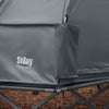 SoBuy OGS32-II-HG Cort de camping în aer liber Cort individual cu cârlig pentru lampă și pungi pentru depozitarea încălțămintei, cort 3-în-1 pentru 1 persoană 193x160x86 cm