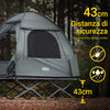 SoBuy Perdea de pliere 193x145x188cm OGS32-L-HG (copie)