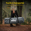 SoBuy OGS32-II-L-HG Cort de Camping în aer liber Cort dublu cu cârlig pentru lampă și genți de depozitare pentru pantofi Corturi 3-în-1 pentru 2 persoane, 193x188x145 cm