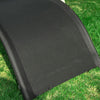 SoBuy OGS38-SCH Chaise Longue Transat de Jardin Bascule avec Appui-tête