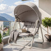 Sobuy SDA14-HG, gresie de gradina 15 bucati pardoseala exterioara imbinata gresie antiderapante pentru balcon si gradina gri 30,5x30,5x2 cm