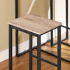 SoBuy OGT15-N Ensemble 1 Table de Bar Bistrot + 4 Tabourets de Bar