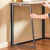 SoBuy Masă pliabilă cu 2 scaune pliante Economisirea mesei în lemn și fier L90*P45*A74 cm Capacitate maximă 150 kg OG18-N