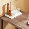 SoBuy Set de masă cu 2 scaune și scaune de bucătărie vintage l80*p50*a75 cm, OGT19-N