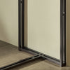 SoBuy 3 seturi de masă Tabel cu 2 scaune, set de mobilier cu balcon, masă înaltă cu 3 rafturi OGT43-HG gri