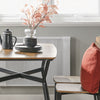 SoBuy OGT49-F Ensemble de Table à manger et 4 Chaises Table de Cuisine Set de 5 Pièces Cadre en Acier Table