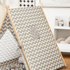 SoBuy OSS02-HG Cort Tipi Copii pentru Băieți și Fete Cort de Joacă Teepee