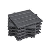 Prévente SoBuy SDA15-HG Dalles Terrasse Extérieur Clipsables 35 Pièces – Revêtement Sol Balcon et Jardin, Antidérapant, Gris, 30,5x30,5 cm