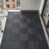 Prévente SoBuy SDA15-HG Dalles Terrasse Extérieur Clipsables 35 Pièces – Revêtement Sol Balcon et Jardin, Antidérapant, Gris, 30,5x30,5 cm