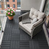 Prévente SoBuy SDA15-HG Dalles Terrasse Extérieur Clipsables 35 Pièces – Revêtement Sol Balcon et Jardin, Antidérapant, Gris, 30,5x30,5 cm