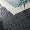 Prévente SoBuy SDA15-HG Dalles Terrasse Extérieur Clipsables 35 Pièces – Revêtement Sol Balcon et Jardin, Antidérapant, Gris, 30,5x30,5 cm