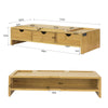 SoBuy BBF03-N Suport Monitor Suport Ergonomic pentru Ecran Computer Universal