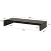 SoBuy BBF05-N Support de Moniteur Écran Ergonomique Réhausseur d'Écran Design