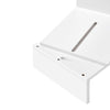 SoBuy BBF08-W Support de Moniteur Écran Extensible, Réhausseur d'écran Ergonomique pour 2 moniteurs