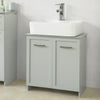 SoBuy BZR07-HG Dulap sub chiuvetă Dulap baie sub lavoar