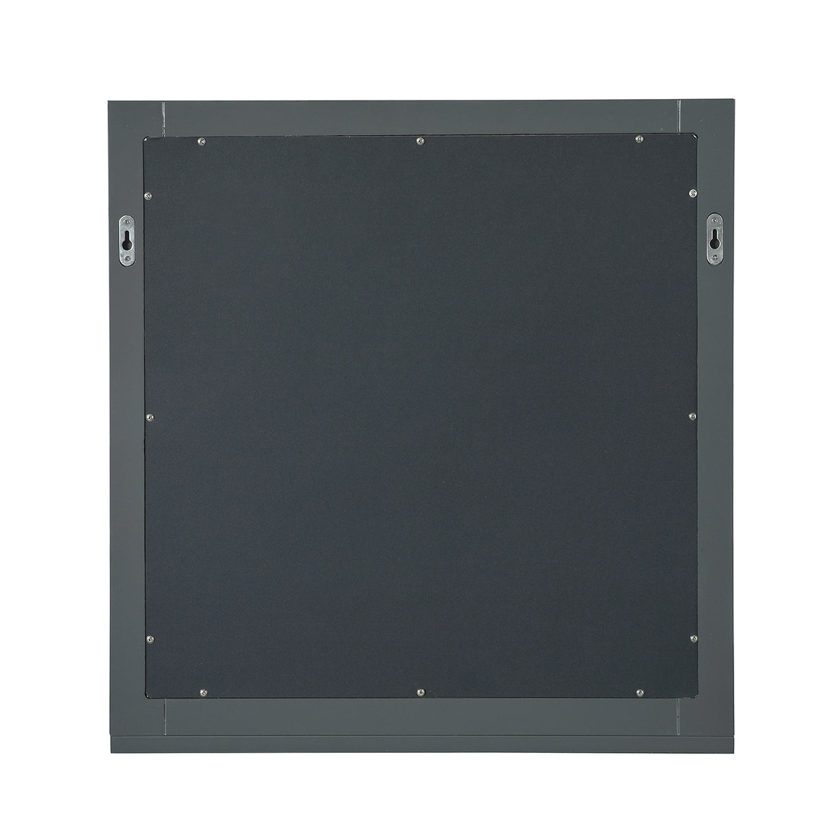 SoBuy BZR16-DG Miroir Mural Meuble Salle de Bain avec 1 étage Plateau