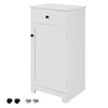 SoBuy BZR20-W Dulap de baie dulap toaletă cu 1 sertar și 1 ușă