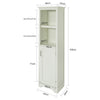 SoBuy BZR28-MI Meuble Colonne de Salle de Bain Armoire Haute Meuble Rangement