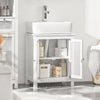 SoBuy Sublavabo Mobile pentru baie pentru baie dulapuri pentru baie Băi Mobile Lavello BZR35-W
