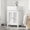 SoBuy Sublavabo Mobile pentru baie pentru baie dulapuri pentru baie Băi Mobile Lavello BZR35-W