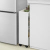SoBuy Cameră Tarrel Saving Cart Organizator de bucătărie Dulap de baie Băi Economisire BZR46-W alb BZR46-W