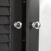 SoBuy BZR55-DG Dulap cu oglindă, Dulap de perete pentru baie, Dulap suspendat cu ușă cu oglindă, Comodă pentru depozitare