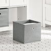 SoBuy Dulap de baie Chest de sertare pentru dulapul de baie cu 2 pungi gri, 62x30x89 cm, BZR64-W