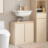 SoBuy BZR78-MI Meuble sous-Lavabo, Meuble sous Vasque, Meuble Salle de Bain avec 2 Étages et 2 Portes