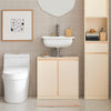 SoBuy BZR78-MI Meuble sous-Lavabo, Meuble sous Vasque, Meuble Salle de Bain avec 2 Étages et 2 Portes