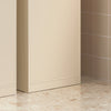 SoBuy BZR80-MI Meuble Colonne de Salle de Bain, Armoire Haute, Placard de Rangement avec 1 Compartiment Ouvert, 1 Tiroir et 2 Portes