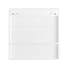 SoBuy BZR94-W Meuble Haut de Salle de Bain Meuble Mural Armoire Suspendue Placard de Rangement Toilettesl