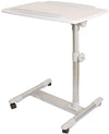 SoBuy FBT07N2-W Măsuță de pat pentru laptop, iPad, citit, cu blat rabatabil