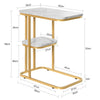 SoBuy FBT110-G Masă laterală modernă, măsuță de cafea, măsuță de noptieră, efect